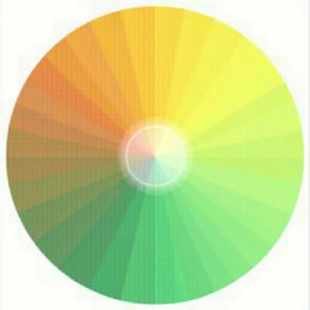 Orange and Green on the Color Wheel