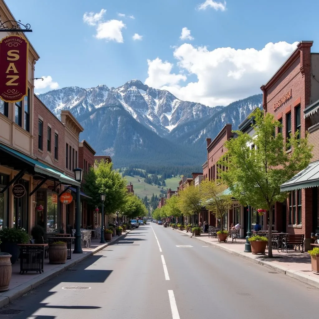 Downtown Pagosa Springs