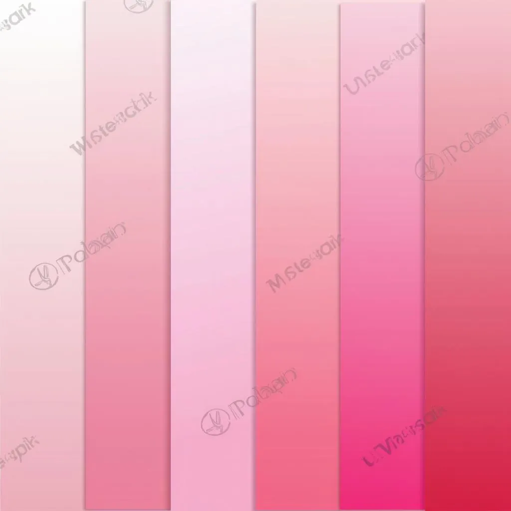 Different shades of pink