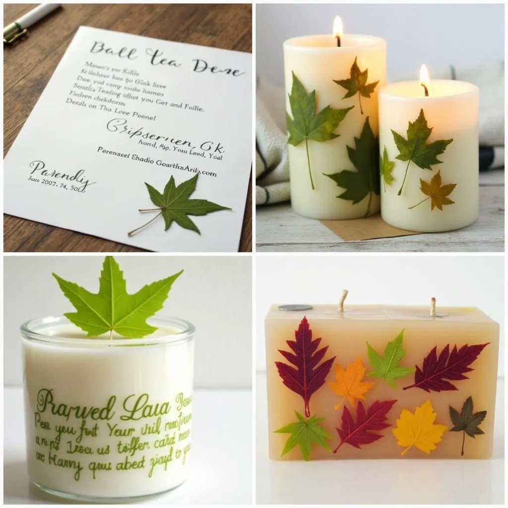 Creative Uses for Preserved Leaves