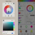 Procreate Color Picker Interface