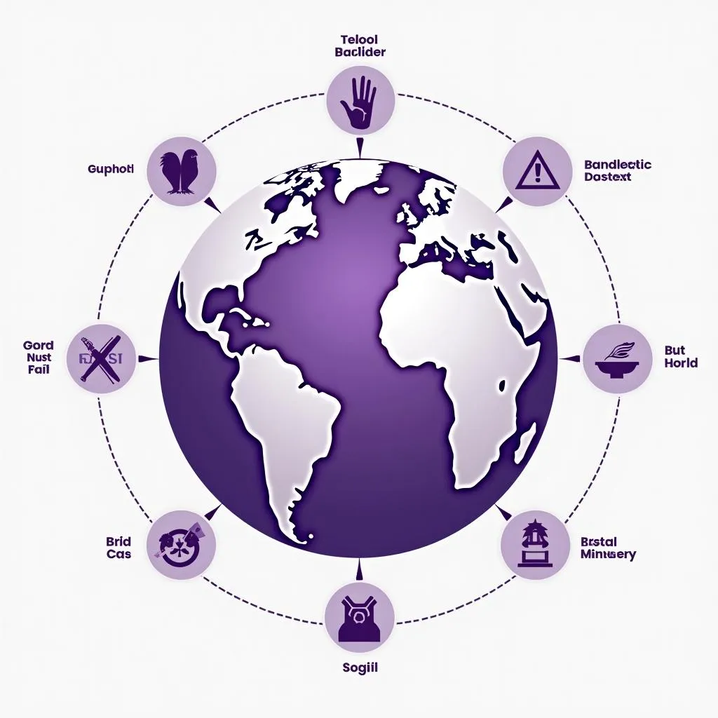 The different meanings and symbolism of purple across various cultures