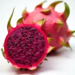 Red Dragon Fruit Skin and Flesh