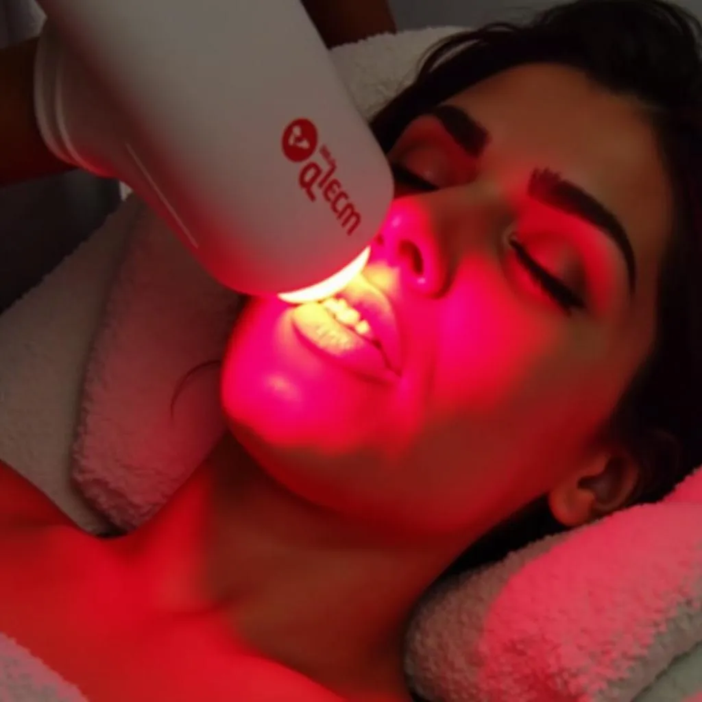 Red light therapy device for hyperpigmentation