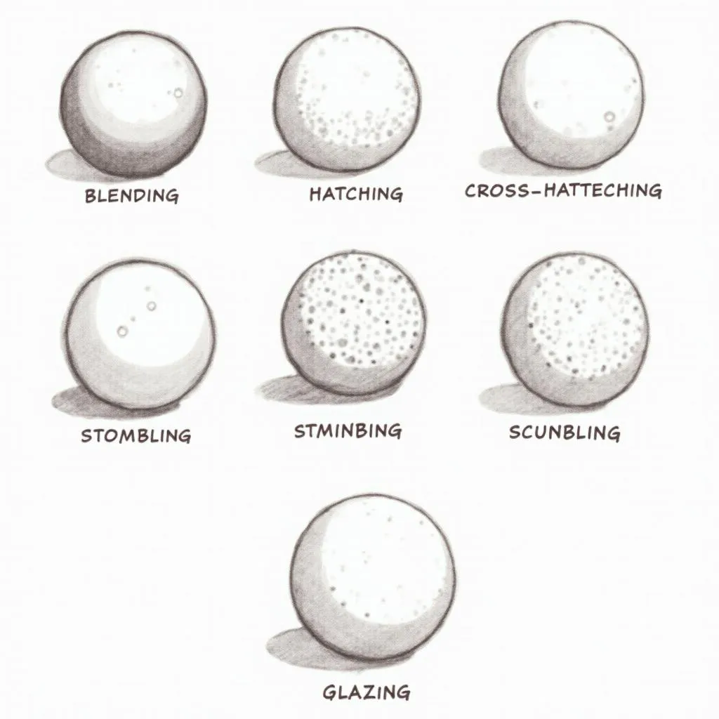 Examples of Different Shading Techniques