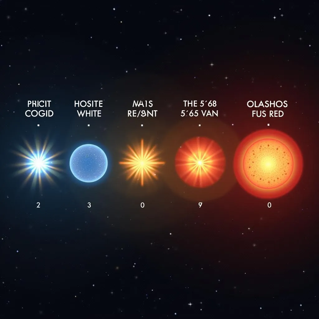 Star Color Spectrum