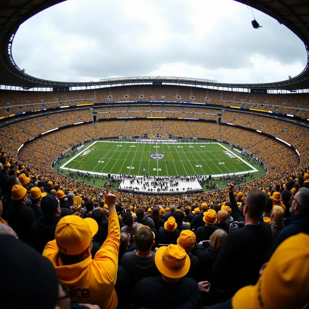 Steelers fans at Heinz Field