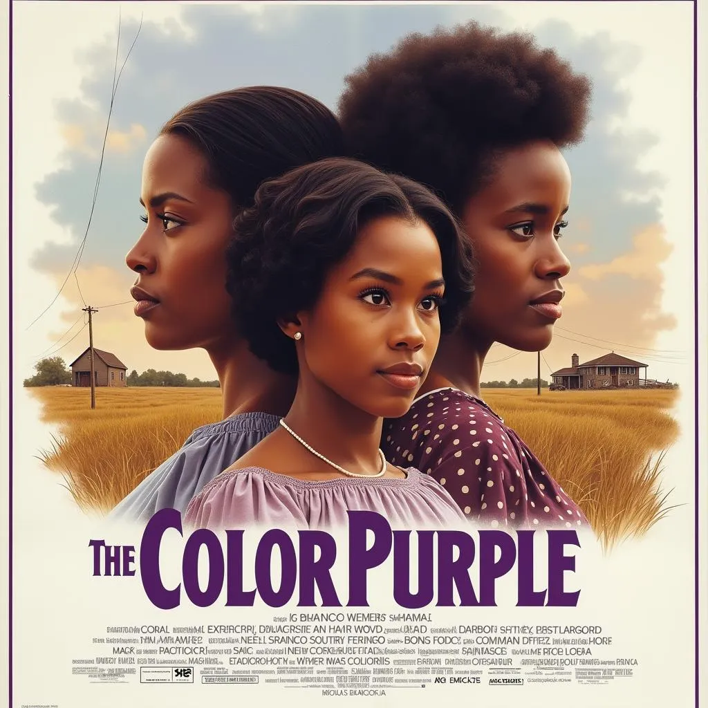 The Color Purple movie poster