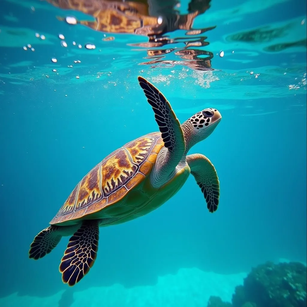 Turtle Underwater Vision