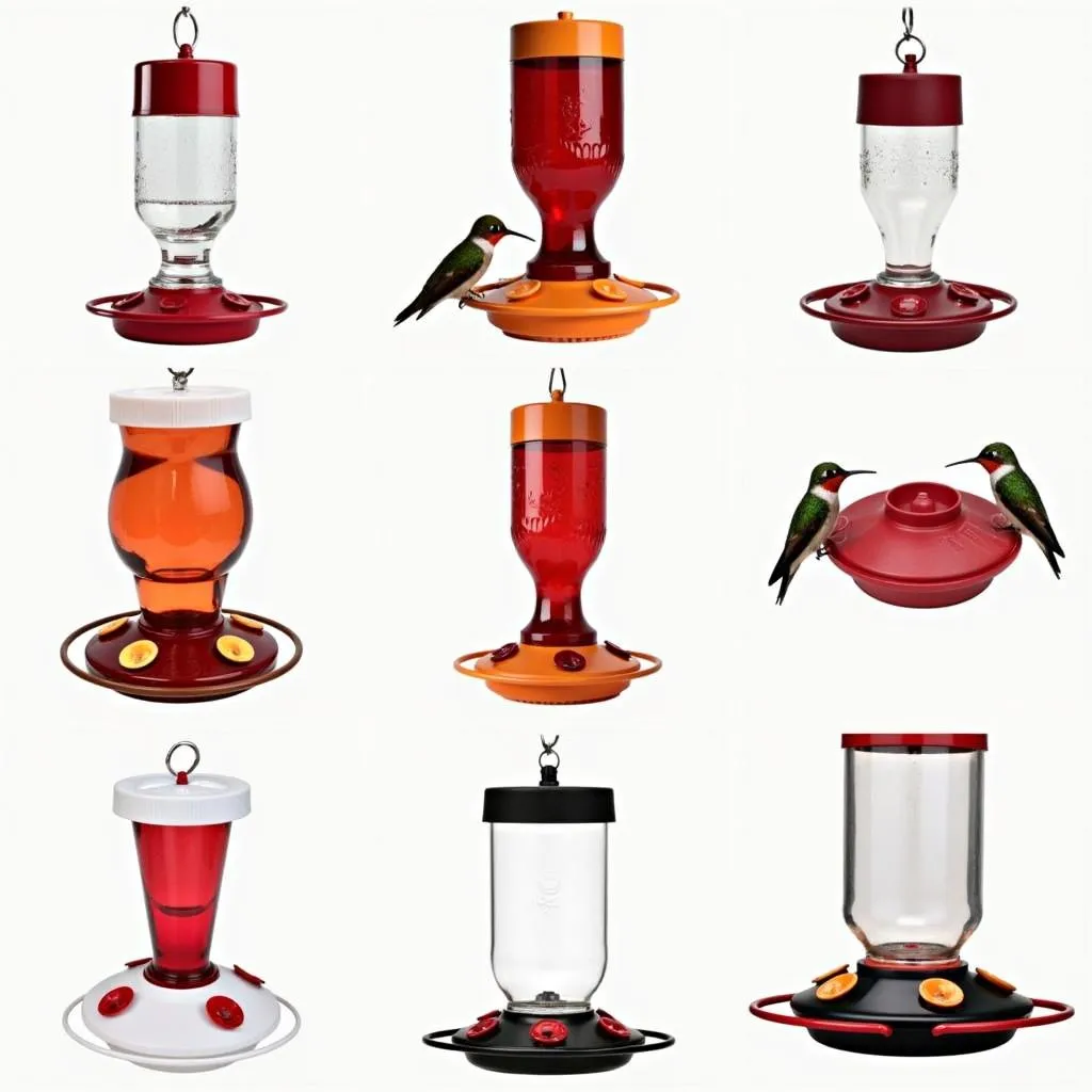 Different Types of Hummingbird Feeders