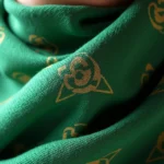 Zoro's green bandana in a close-up shot