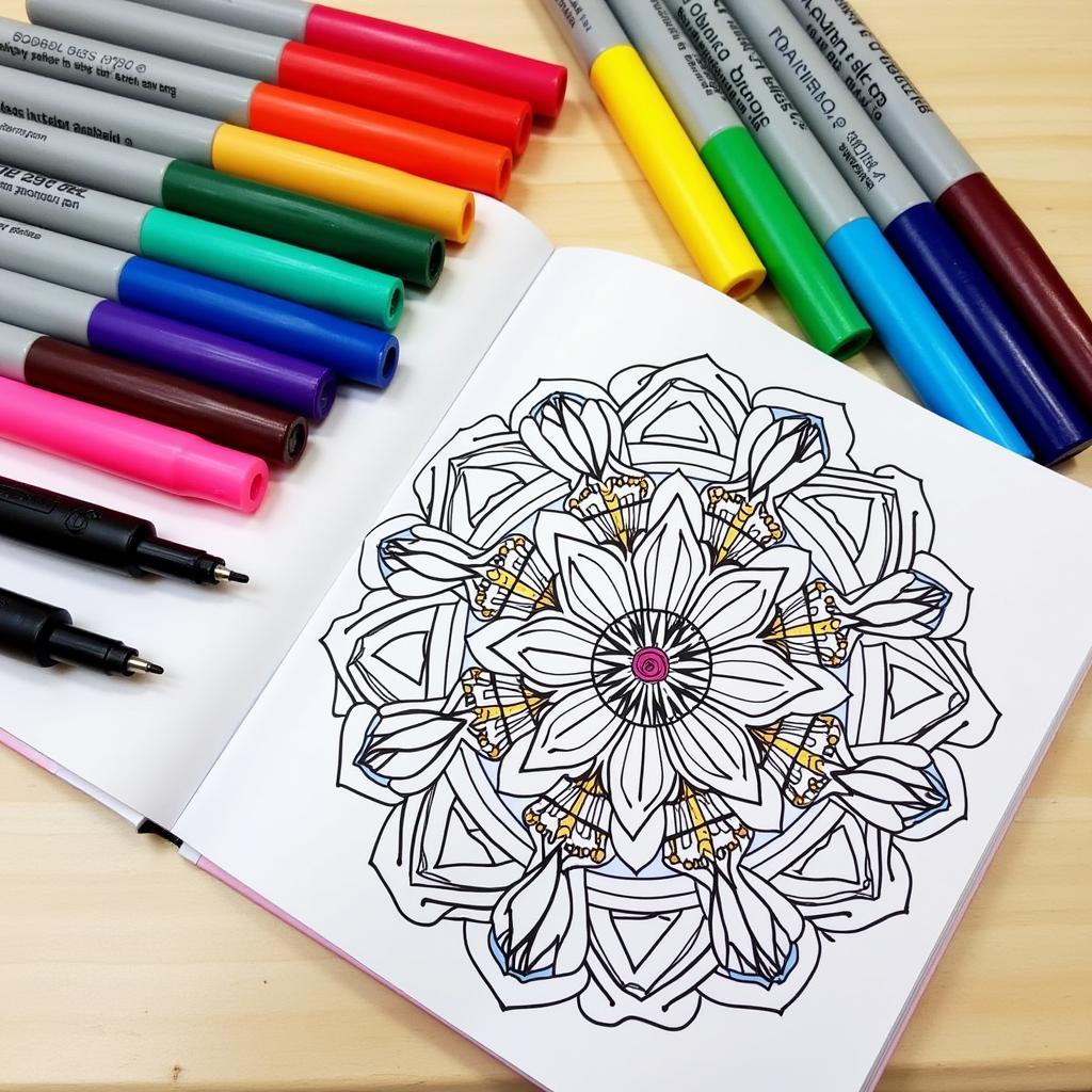 Markers for Adult Coloring Books