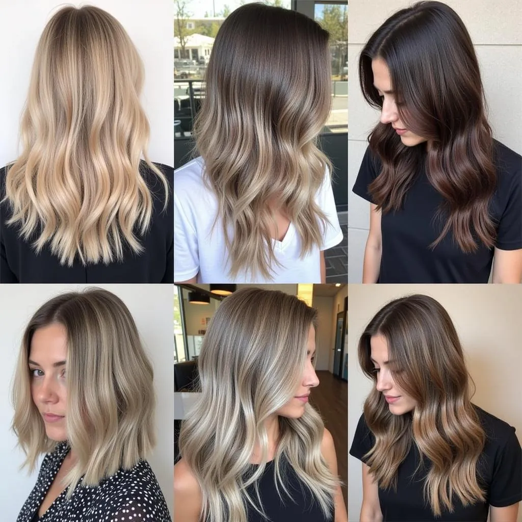 Examples of Ash Hair Color