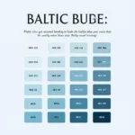 Baltic Color Palette Variations