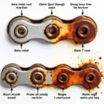 Bicycle Rust Formation Process