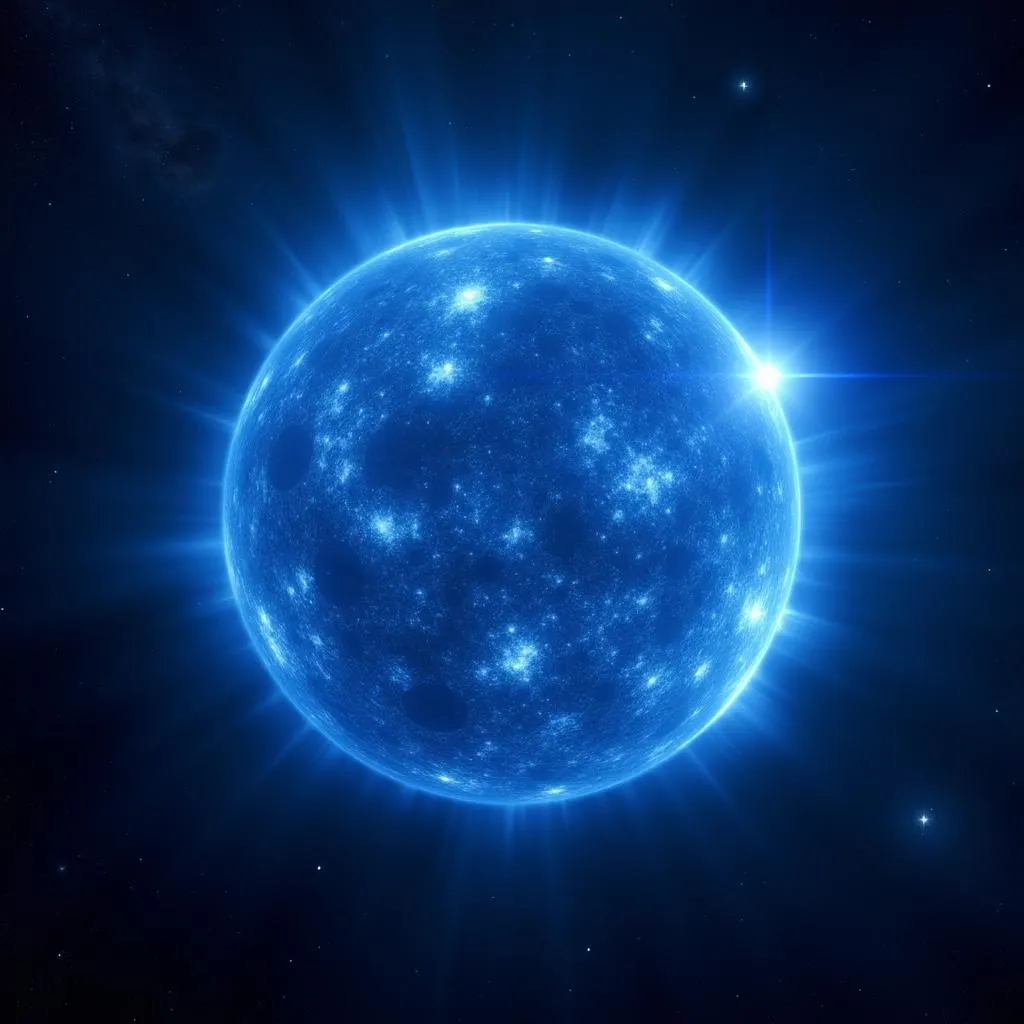 Image of a Blue Supergiant Star