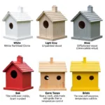 Bluebird House Color Options