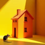 Bright colors, such as yellow and orange, reflecting light and deterring rats.