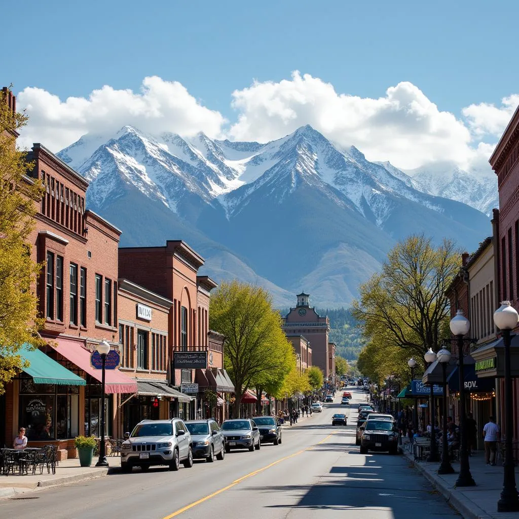 Charming downtown Buena Vista, Colorado