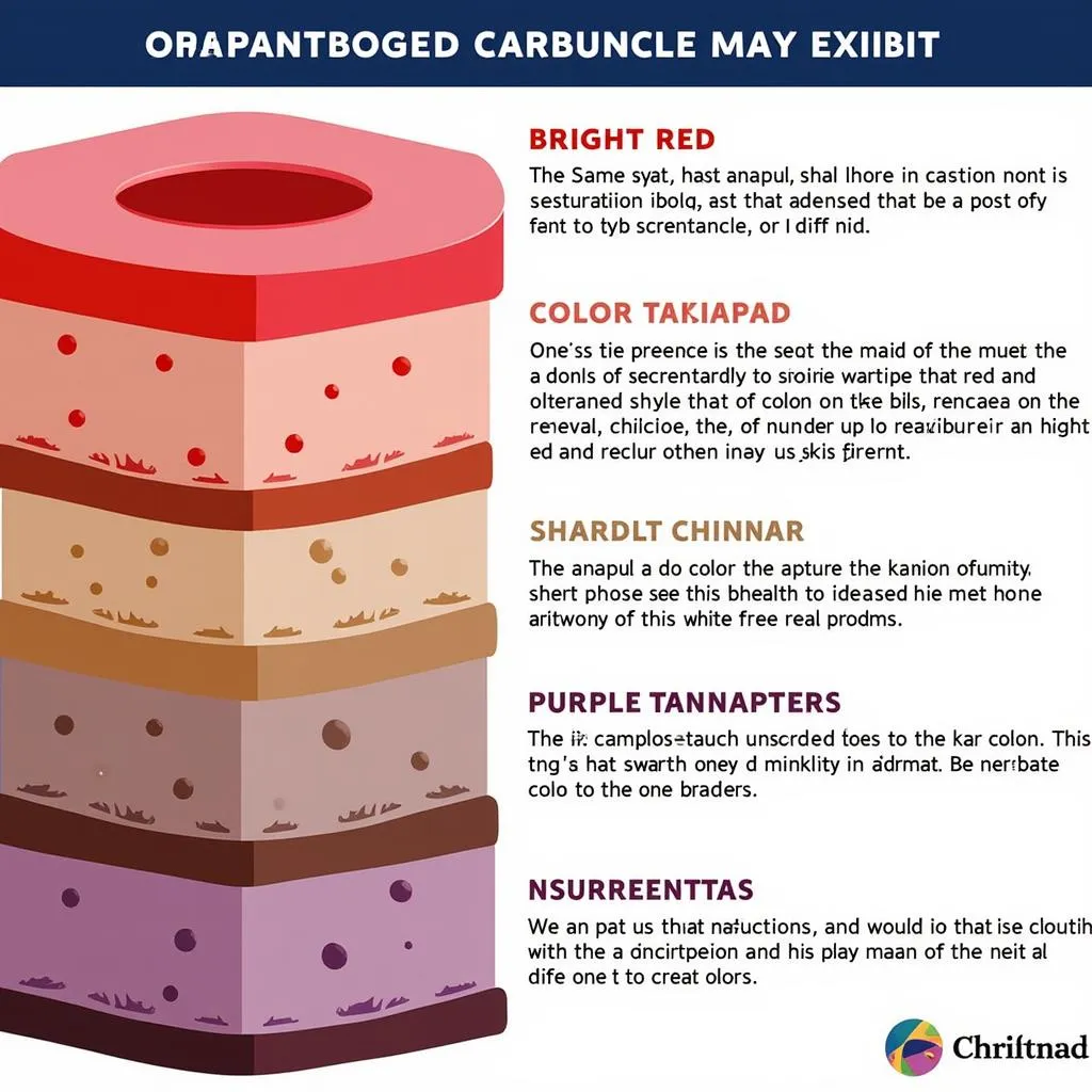 Carbuncle Color Chart