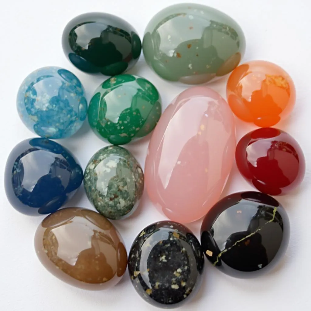 Different Colors of Chalcedony