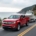 Chevy Colorado Towing a Boat