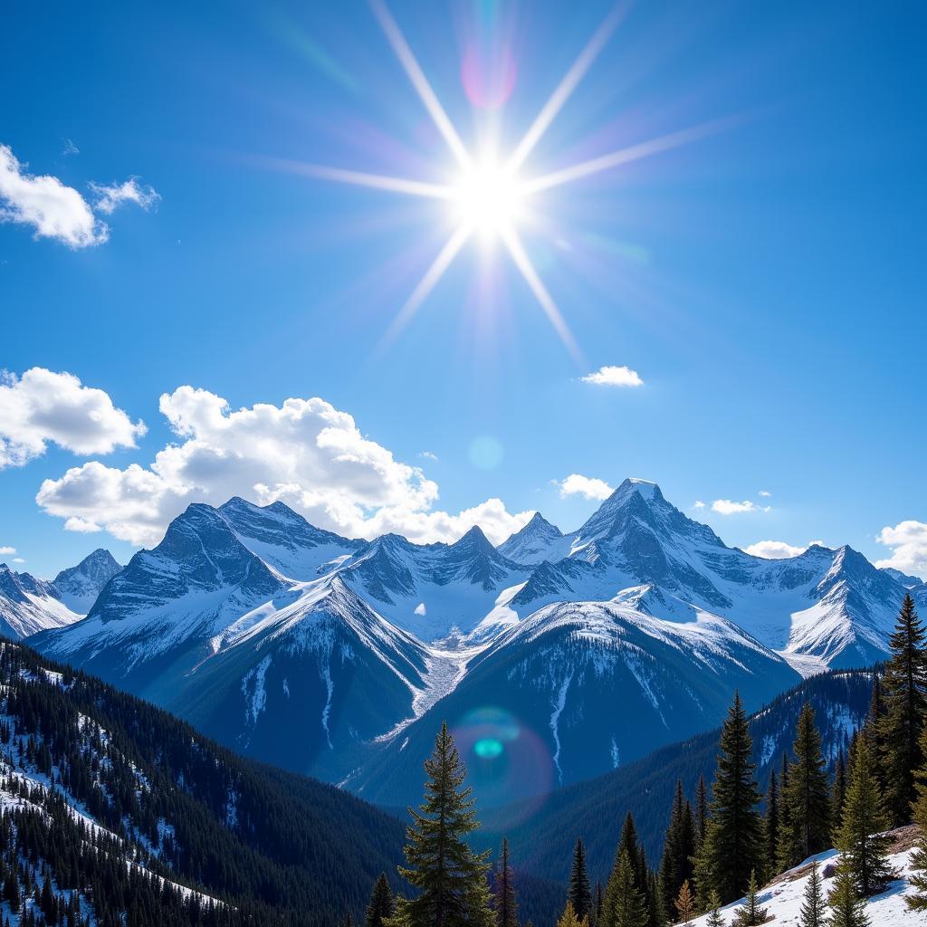 The Collegiate Peaks in Colorado