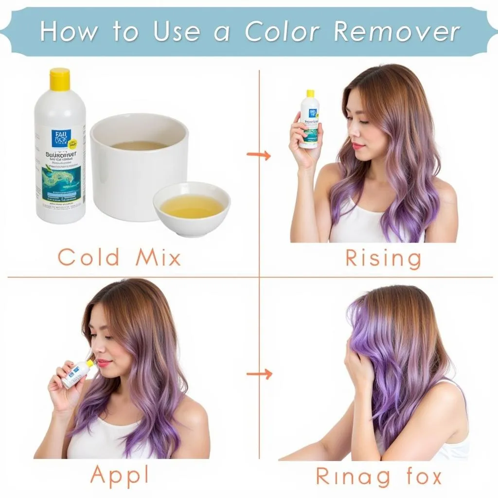 Color remover application