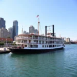 The Colorado Belle permanently docked at its location