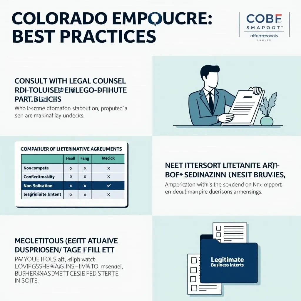 Best Practices for Colorado Employers Regarding Non-Compete Agreements