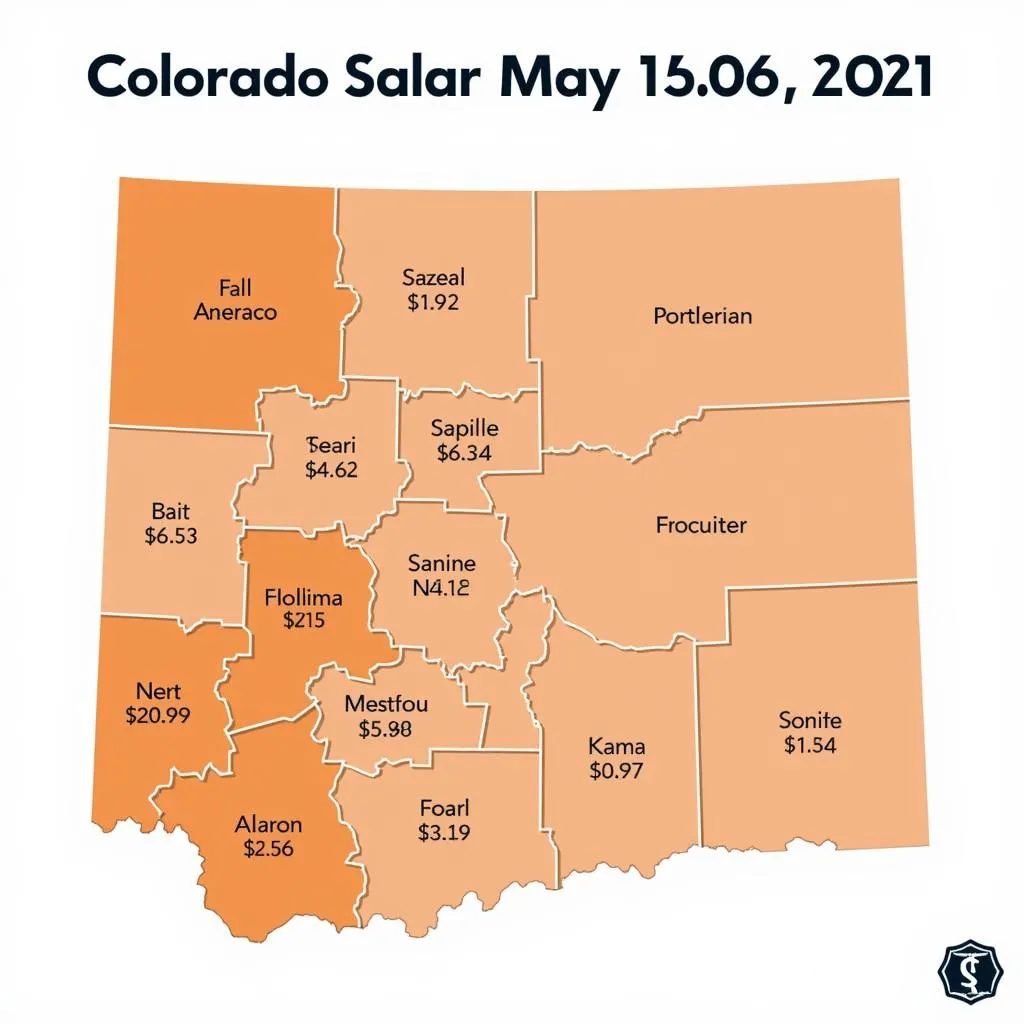 Colorado Firefighter Salary Map