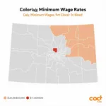 Colorado Minimum Wage Map