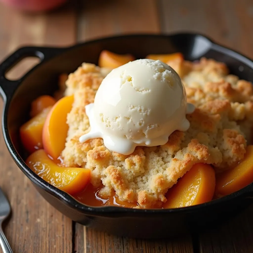 Colorado Peach Cobbler