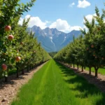 Colorado Peach Orchard