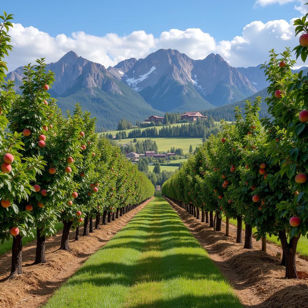 Colorado Peach Orchards on the Western Slope