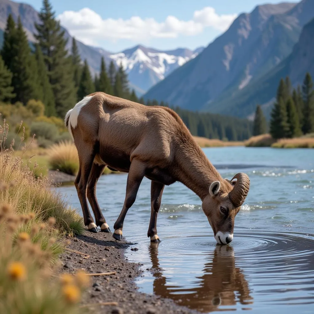 Bighorn Sheep near Colorado River