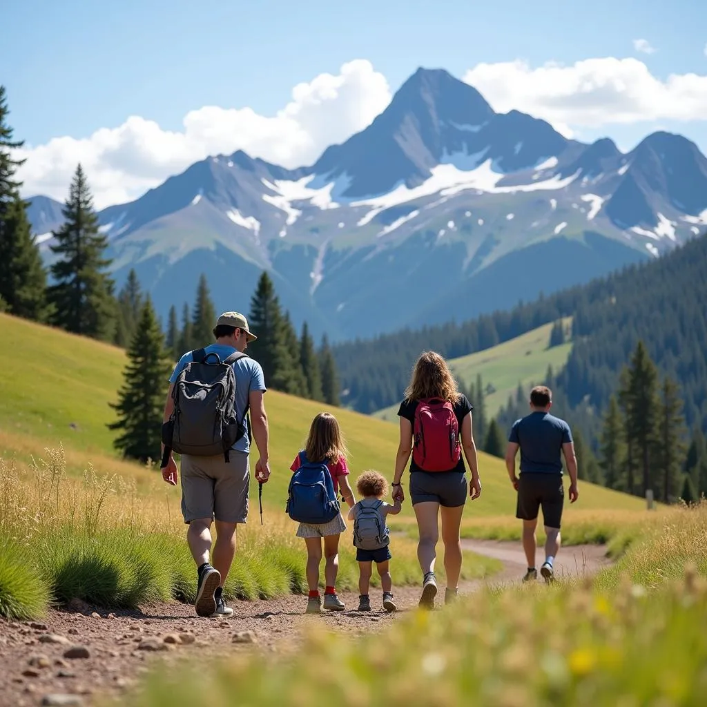 Hiking in the Colorado Rocky Mountains