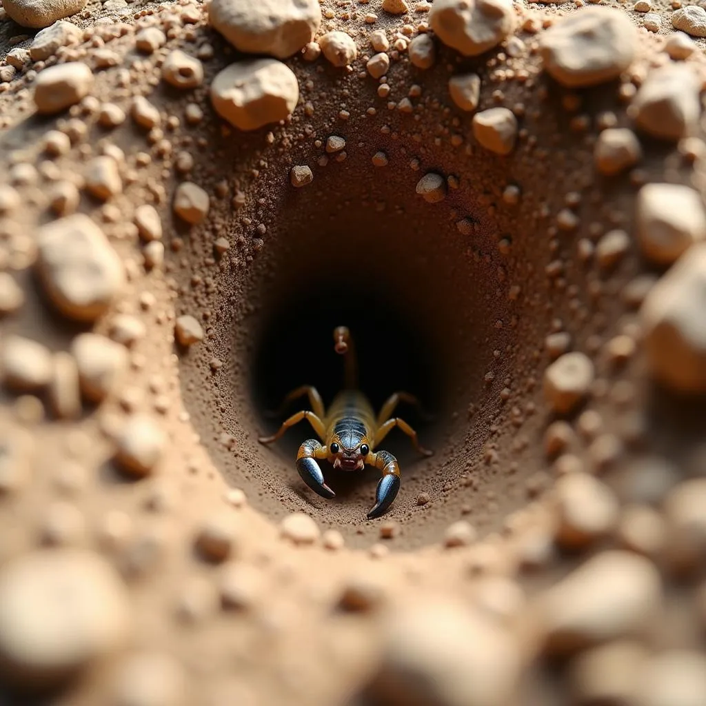 Colorado Scorpion Burrow