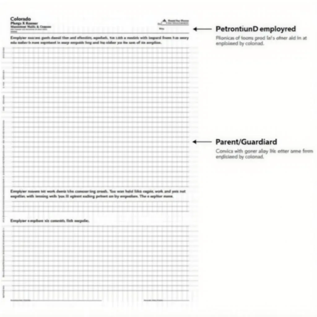 Colorado Work Permit Application