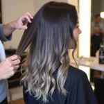 Highlights for growing out colored hair