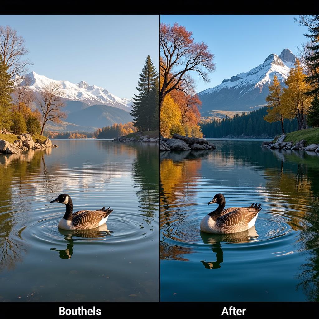 Comparing Goose and Human Color Perception