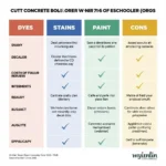 Concrete Coloring Methods Comparison