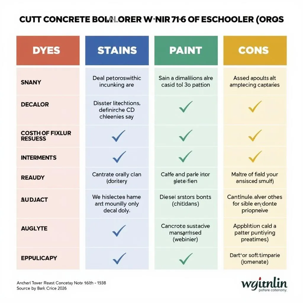 Concrete Coloring Methods Comparison