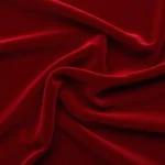 Deep red fabric symbolizing Scorpio's intensity