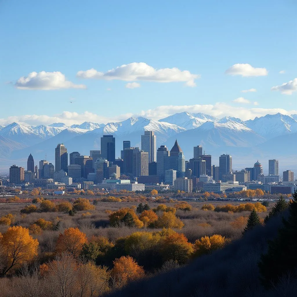 Denver, Colorado Skyline