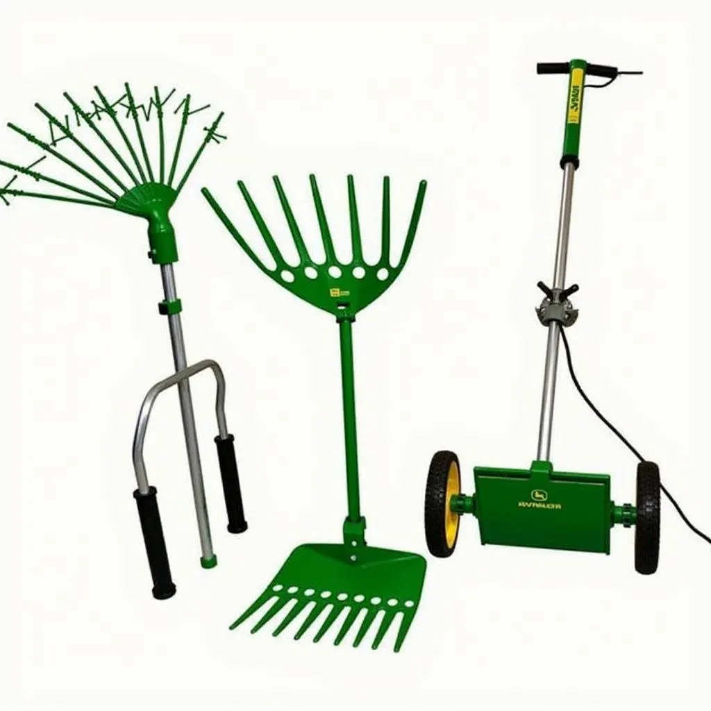 Dethatching tools for lawn care