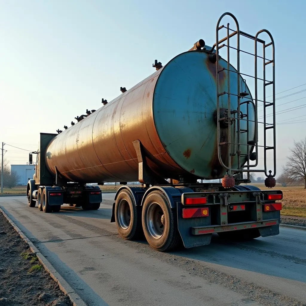 Diesel Fuel in a Storage Tank