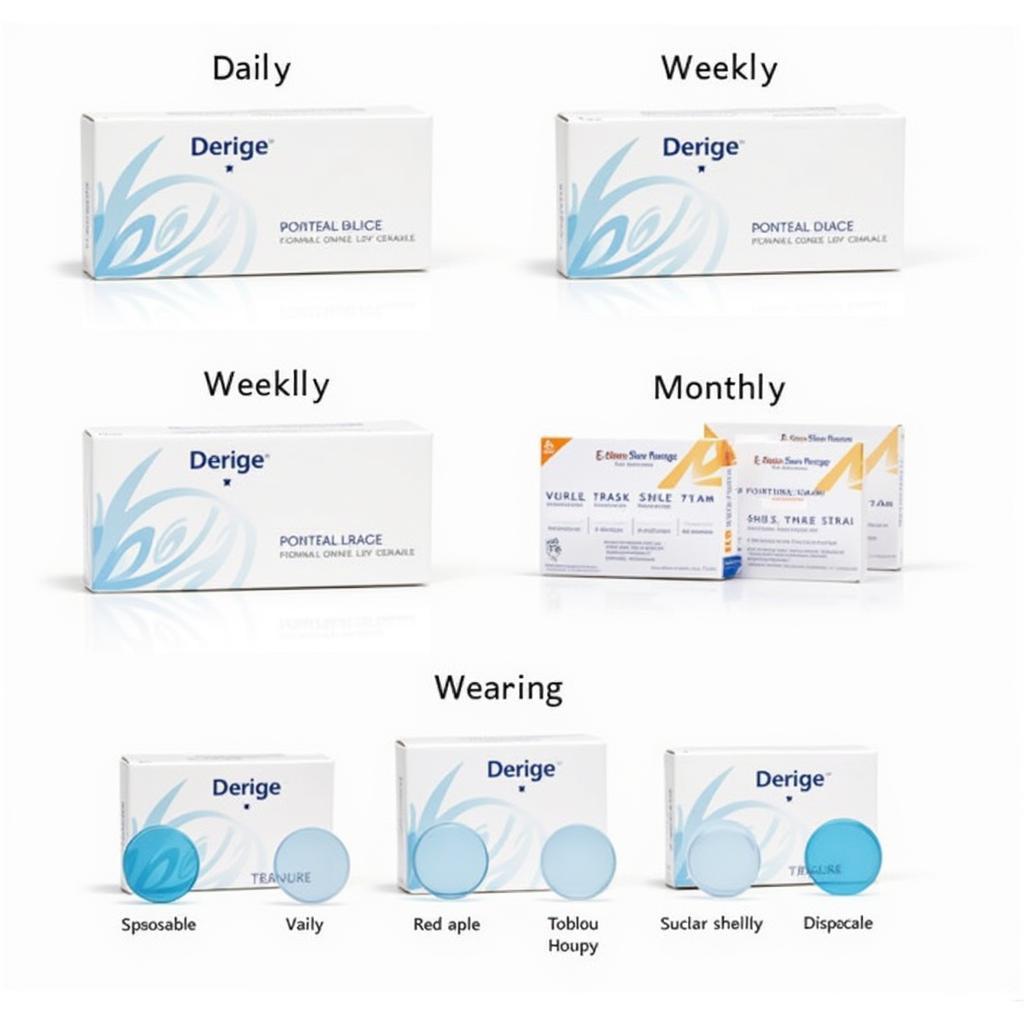Different Colored Contact Lens Types