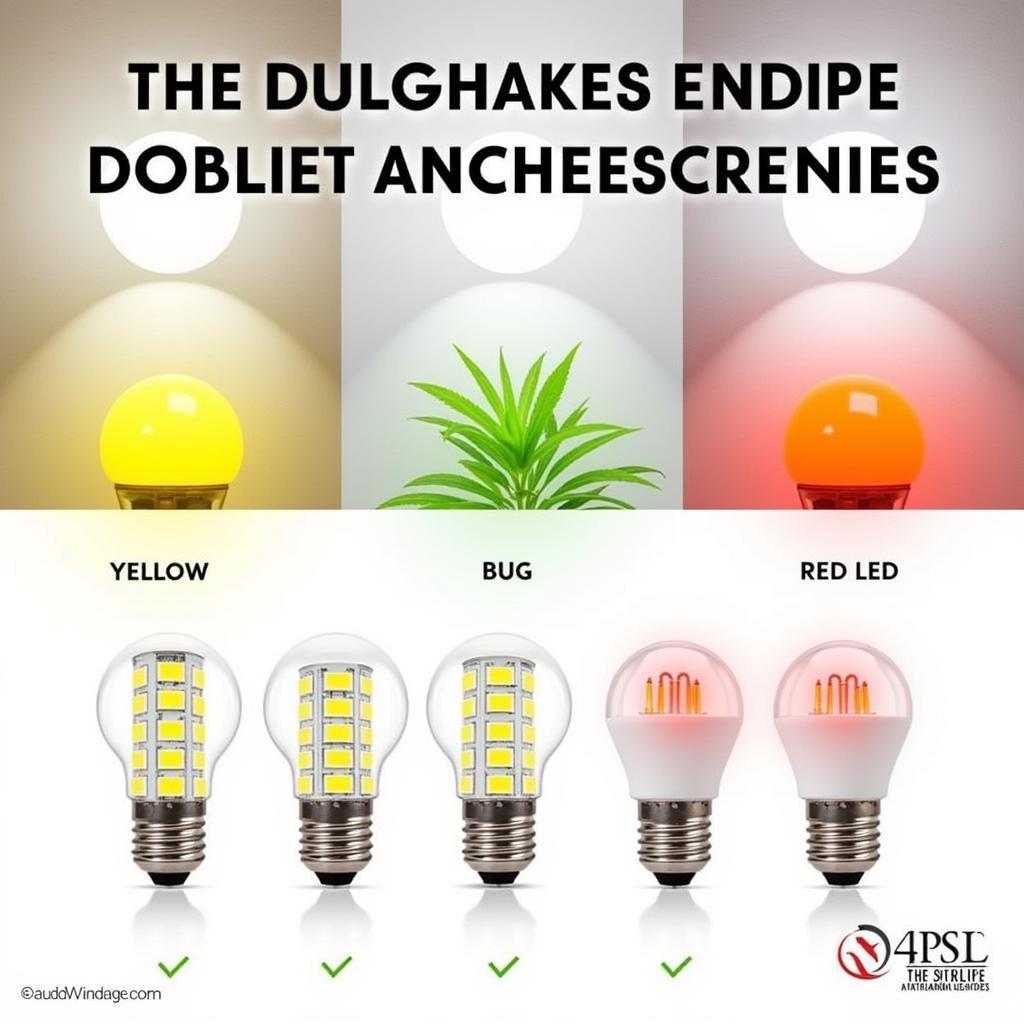 Different Light Bulb Options for Repelling Bugs