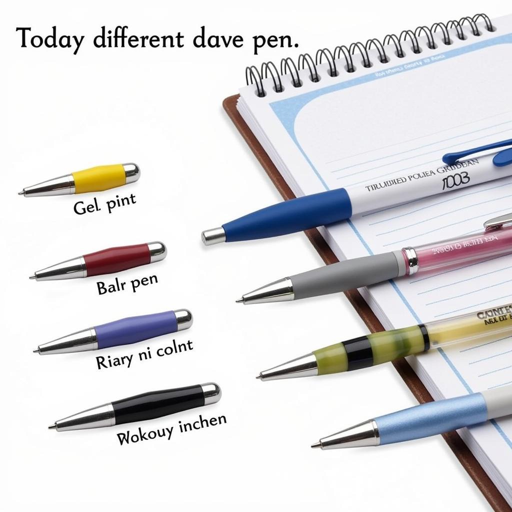 Different Types of Pens for Checks